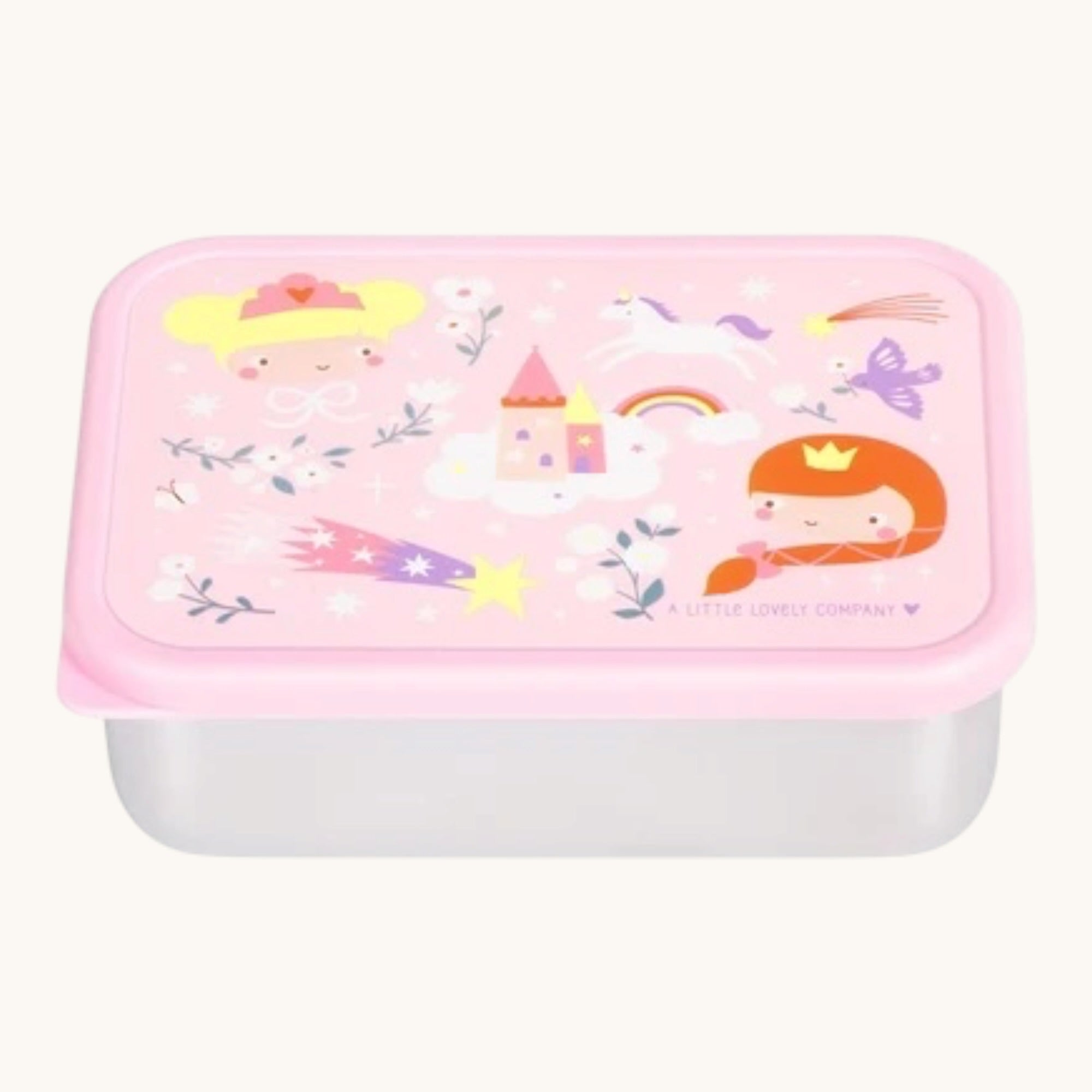 Stainless steel lunch box: PRINCESSES