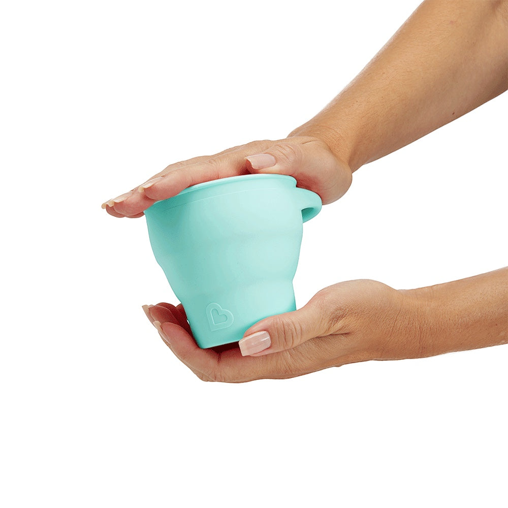 Snack catcher with lid mint