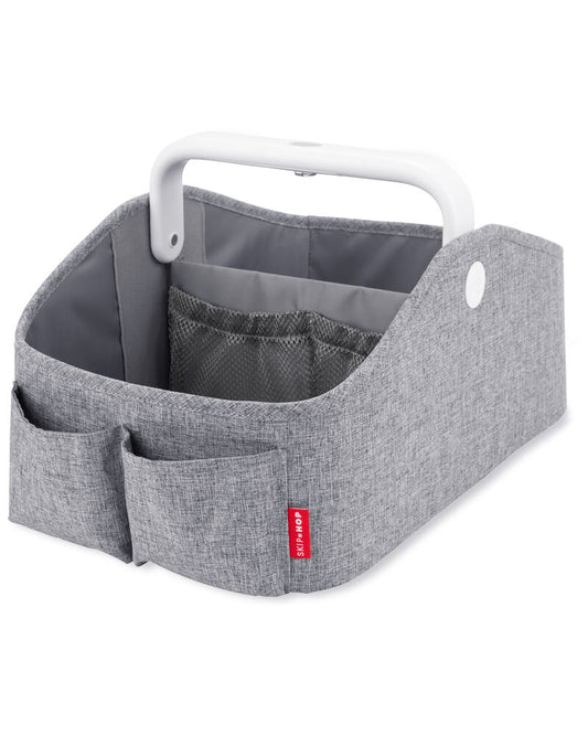 Nursery Style Light-Up Diaper Caddy -  Gris