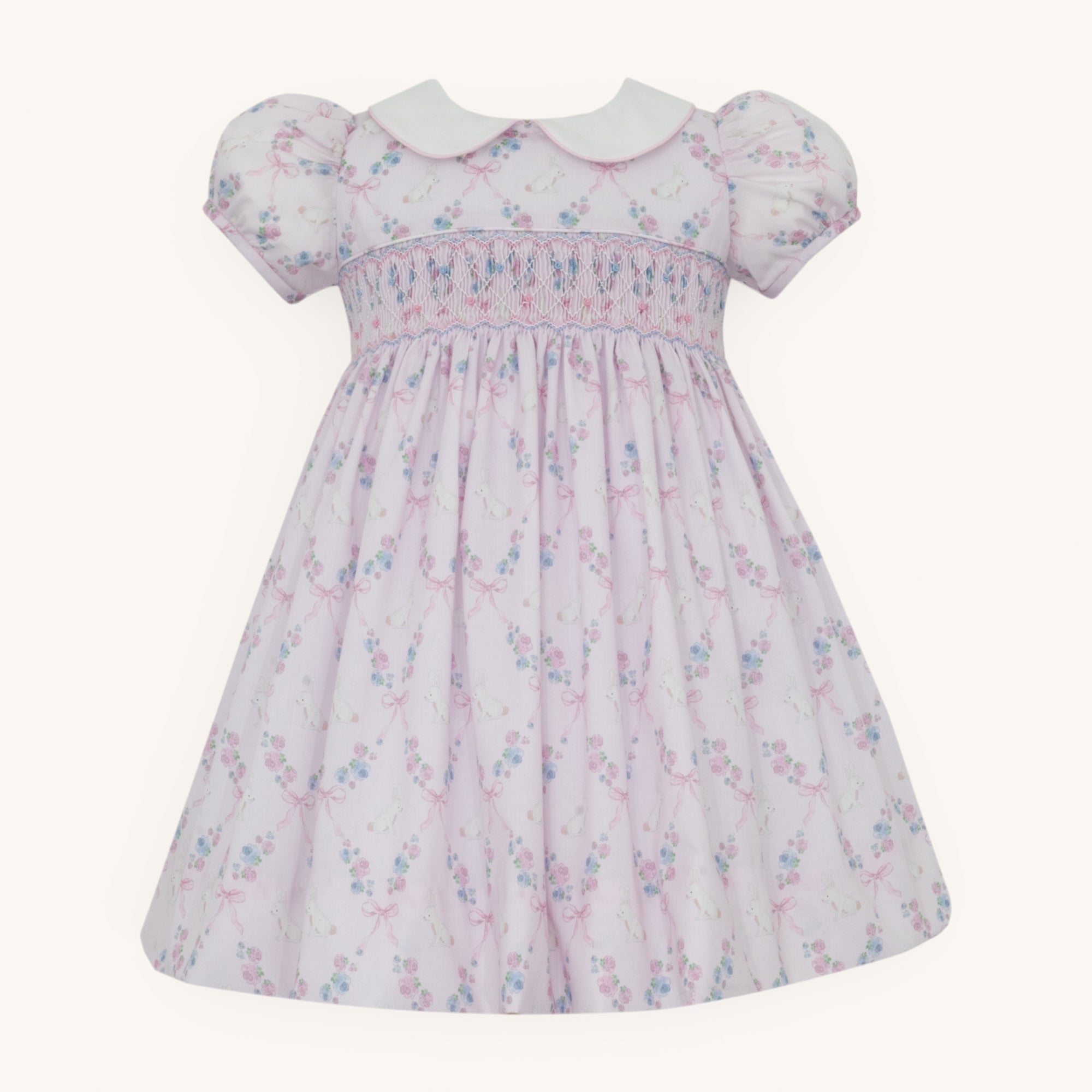 BEATRICE- Pink bunny print float
