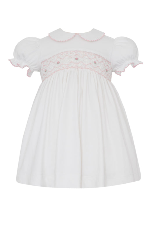 White knit dress - Alice