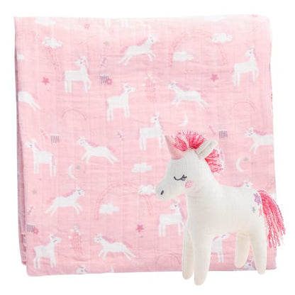 Set de regalo para bebé - Unicornio