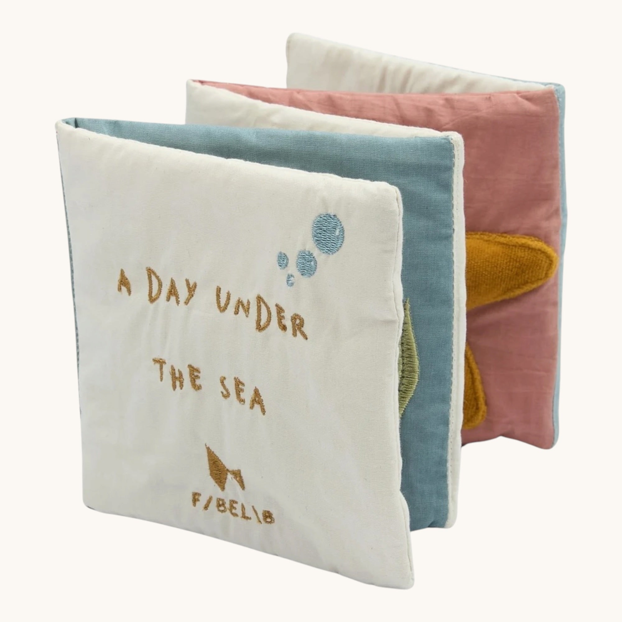 Fabric Book - A day Under the sea