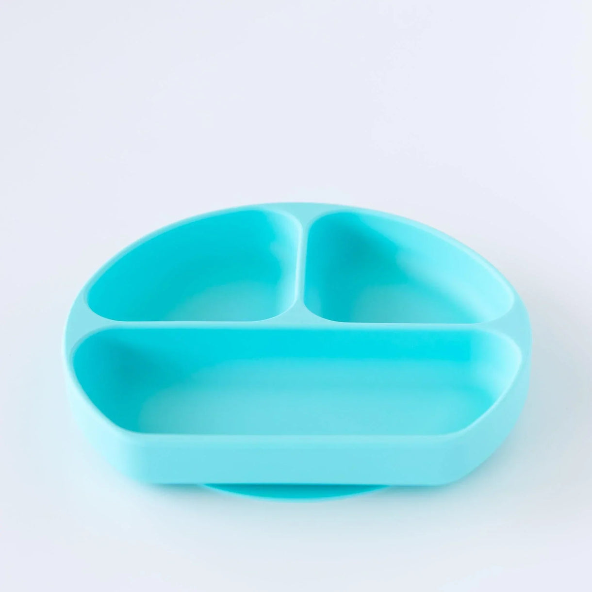 Silicone grip dish blue