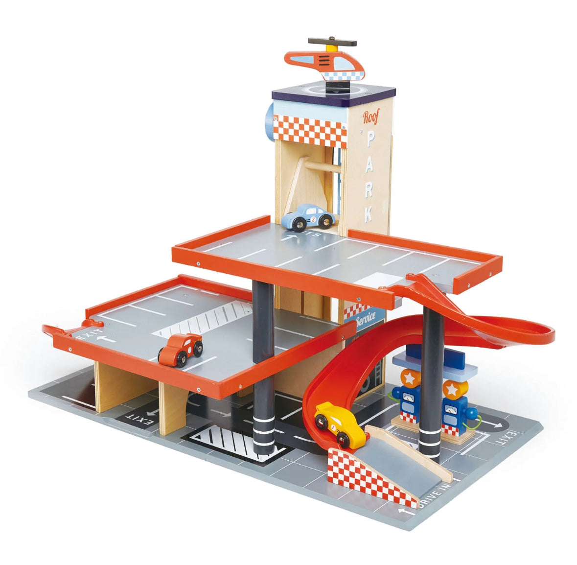 Blue bird service station