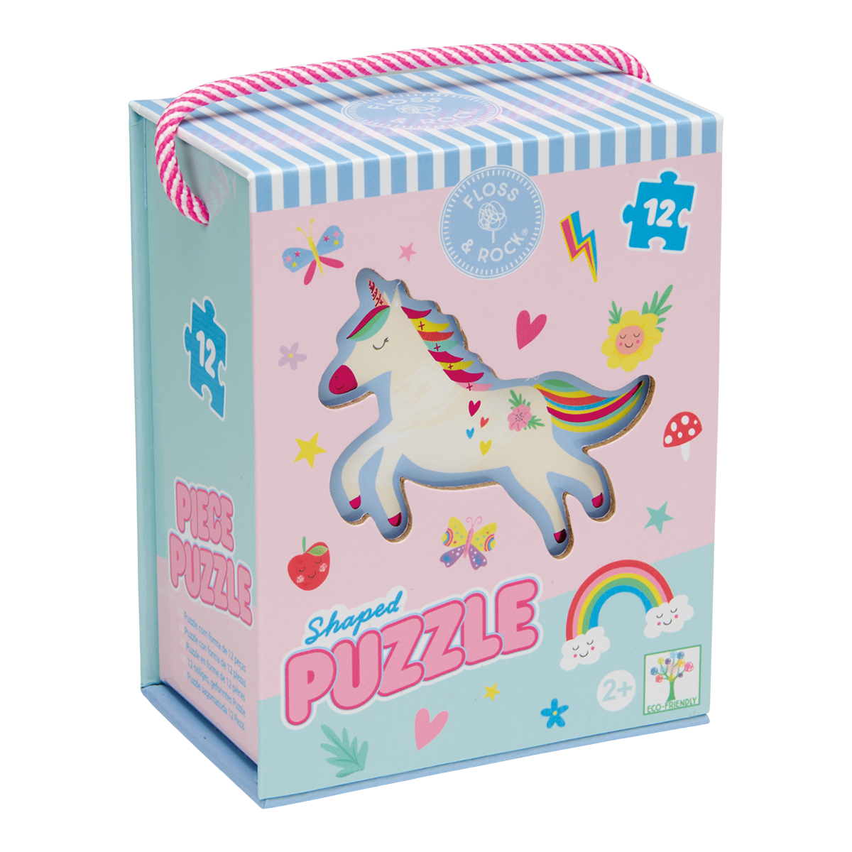 12 Piece Shaped Jigsaw - Rainbow Fairy