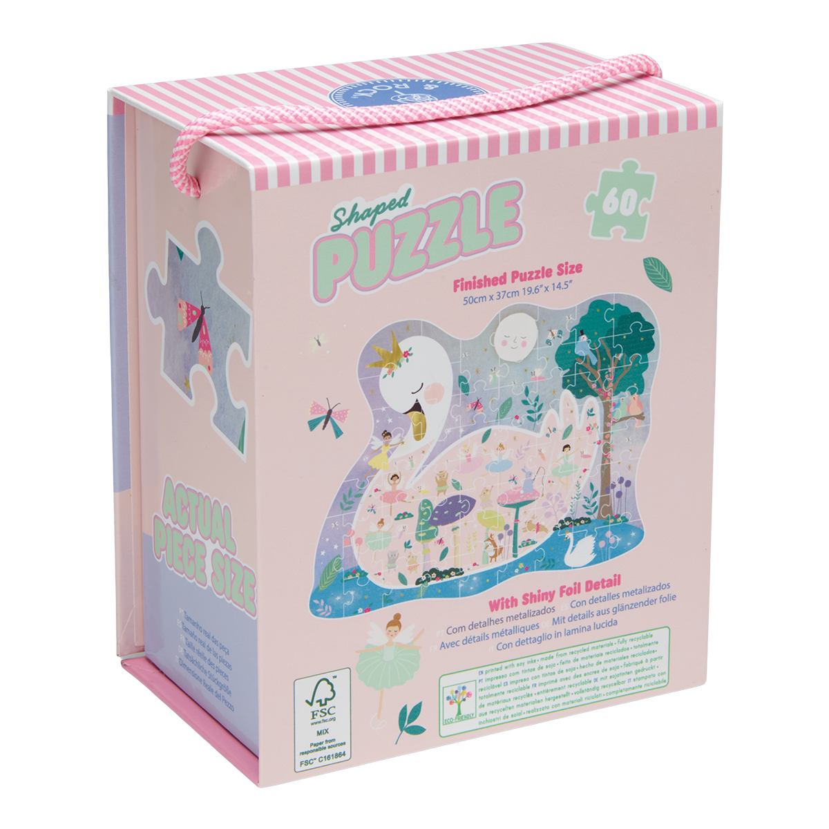 60 Piece Shaped Jigsaw - Enchanted