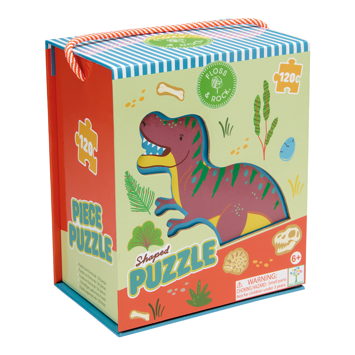 120 Piece Shaped Jigsaw - Dino