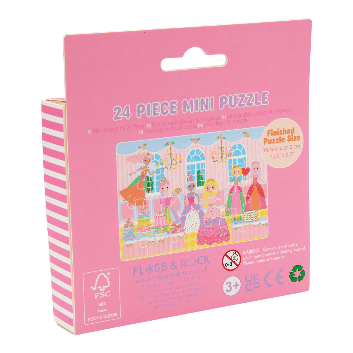 24 Piece Mini Jigsaw - Princess