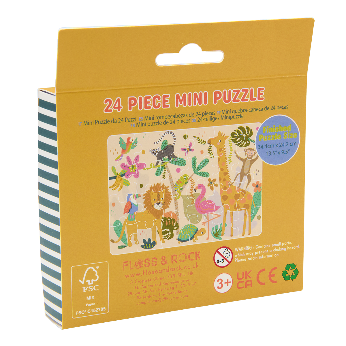 24 Piece Mini Jigsaw - Jungle
