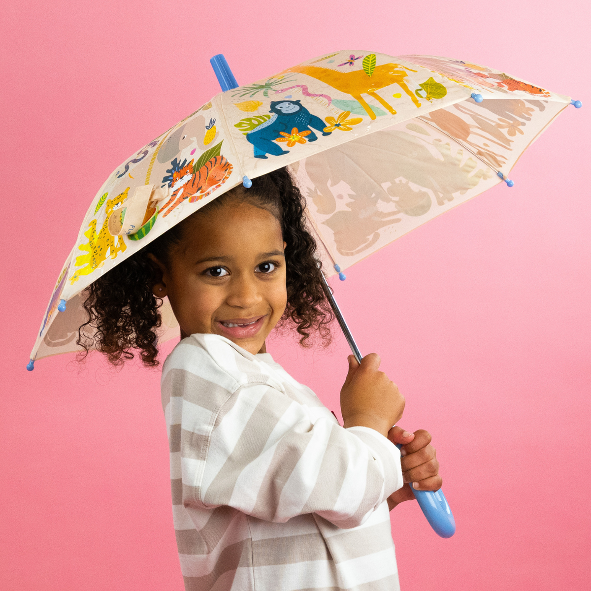 Colour Changing Umbrella - Jungle
