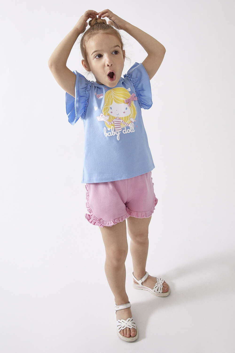 Baby doll T-shirt and pants set