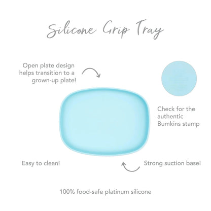 Silicone grip Tray blue