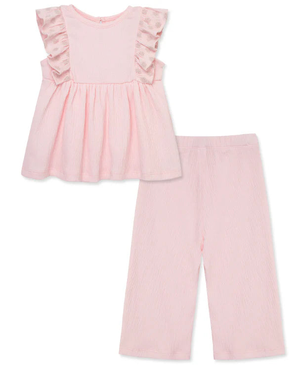 Pink 2Pc Pant Set