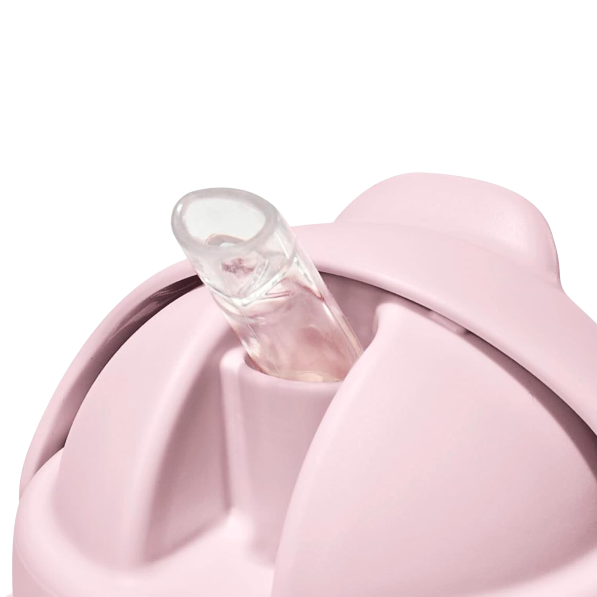Transitions straw cup with removable handles 6 oz blossom