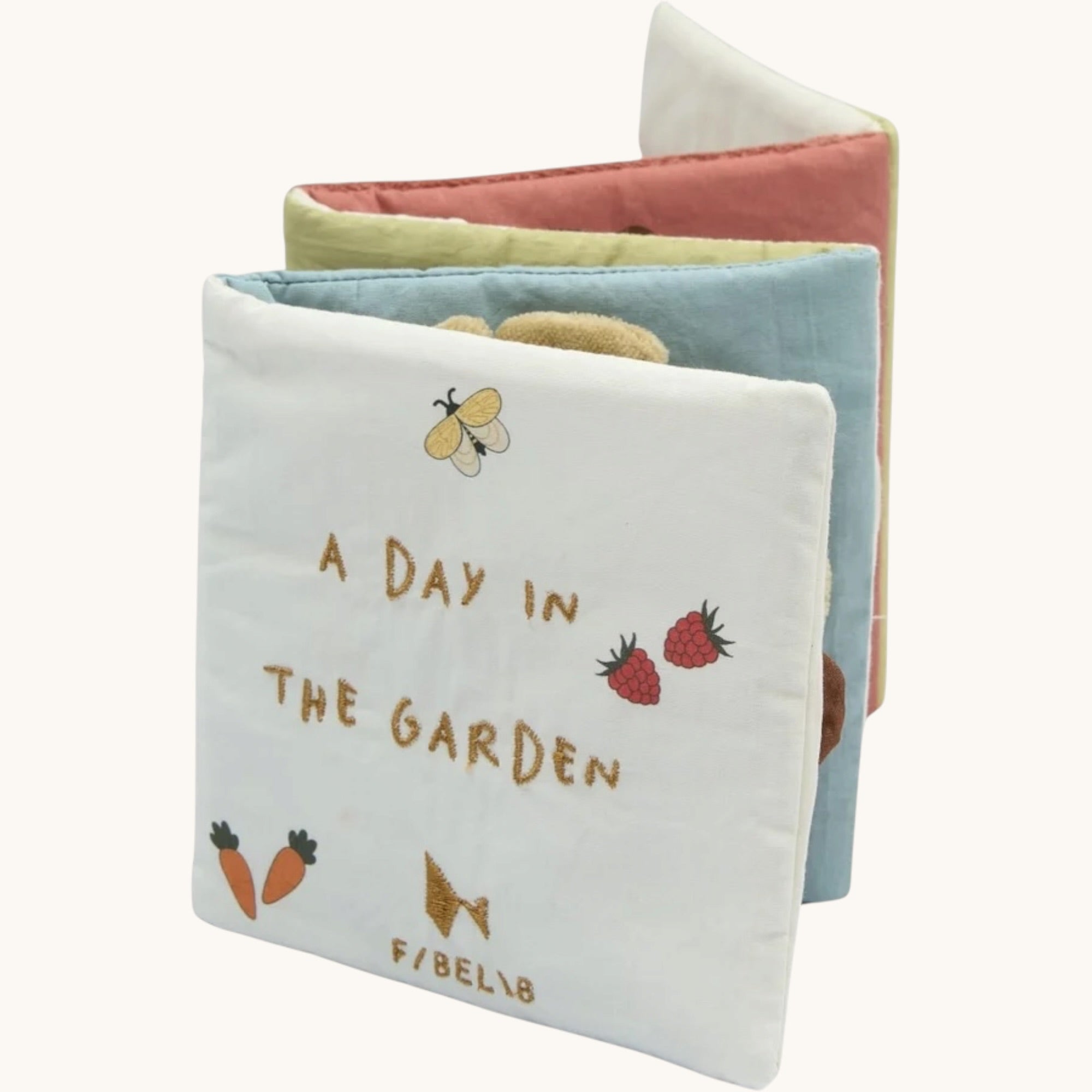 Fabric Book - A day in the garden