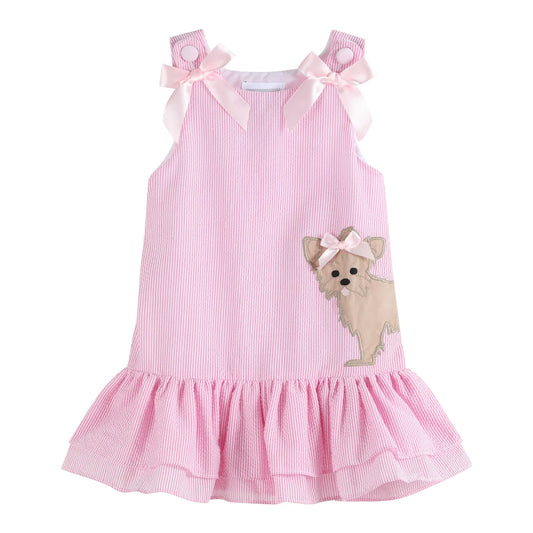 Pink Puppy Ruffle Skirt Dress