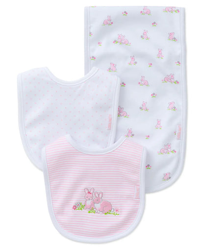 Baby Bunnies Bib-Burp