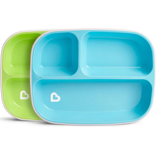 Splash™ Toddler Divided Plates 2 Pack