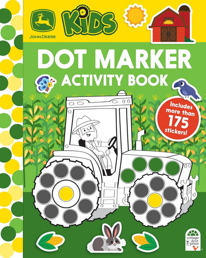 John Deere Kids Dot Marker Activity Coloring Book