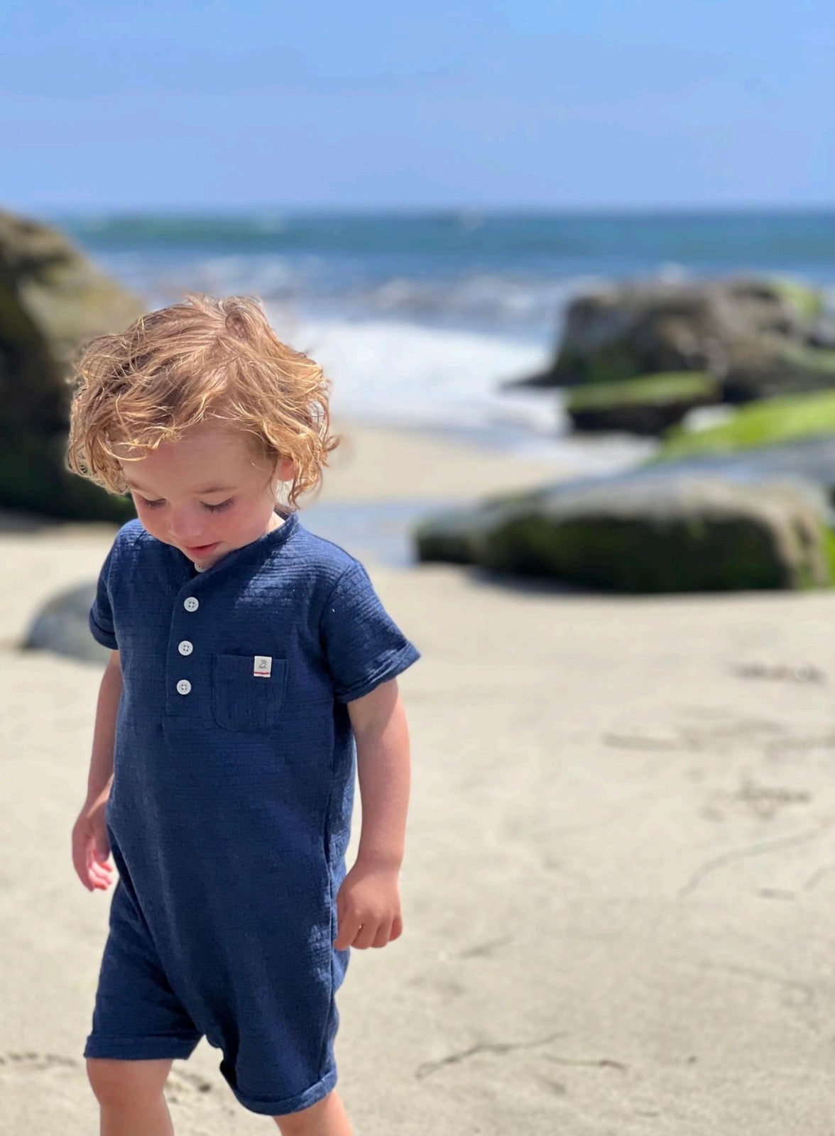 Romper azul marino