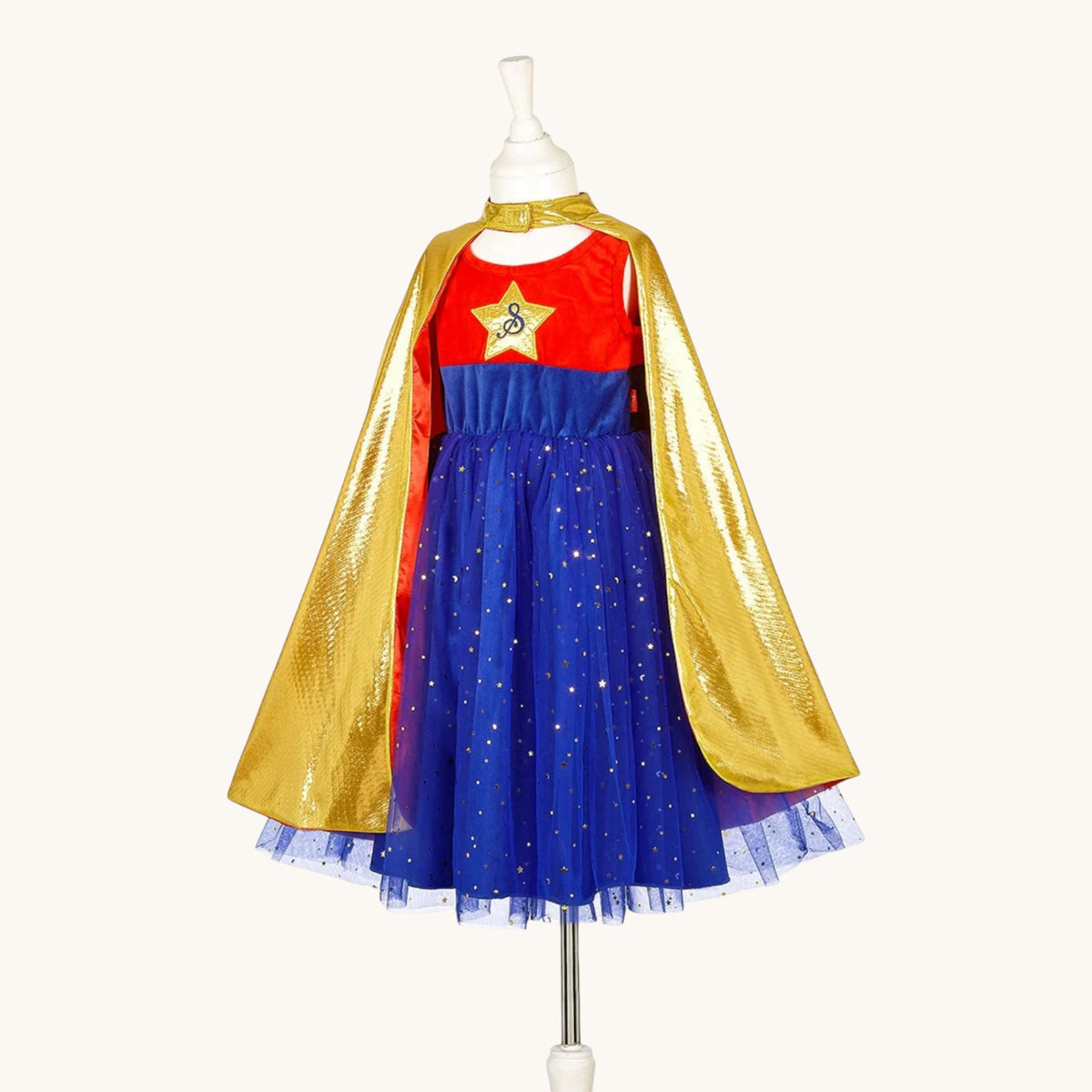 Superhero Girl Costume 5-7 Yrs