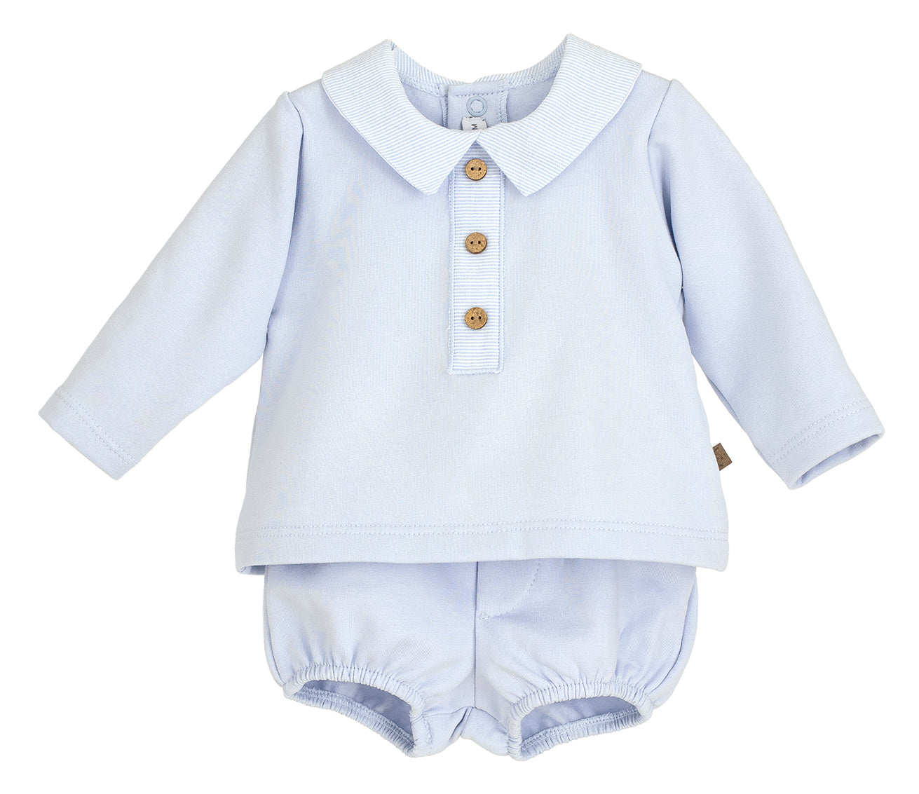Conjunto Pololo Celeste Lechebe