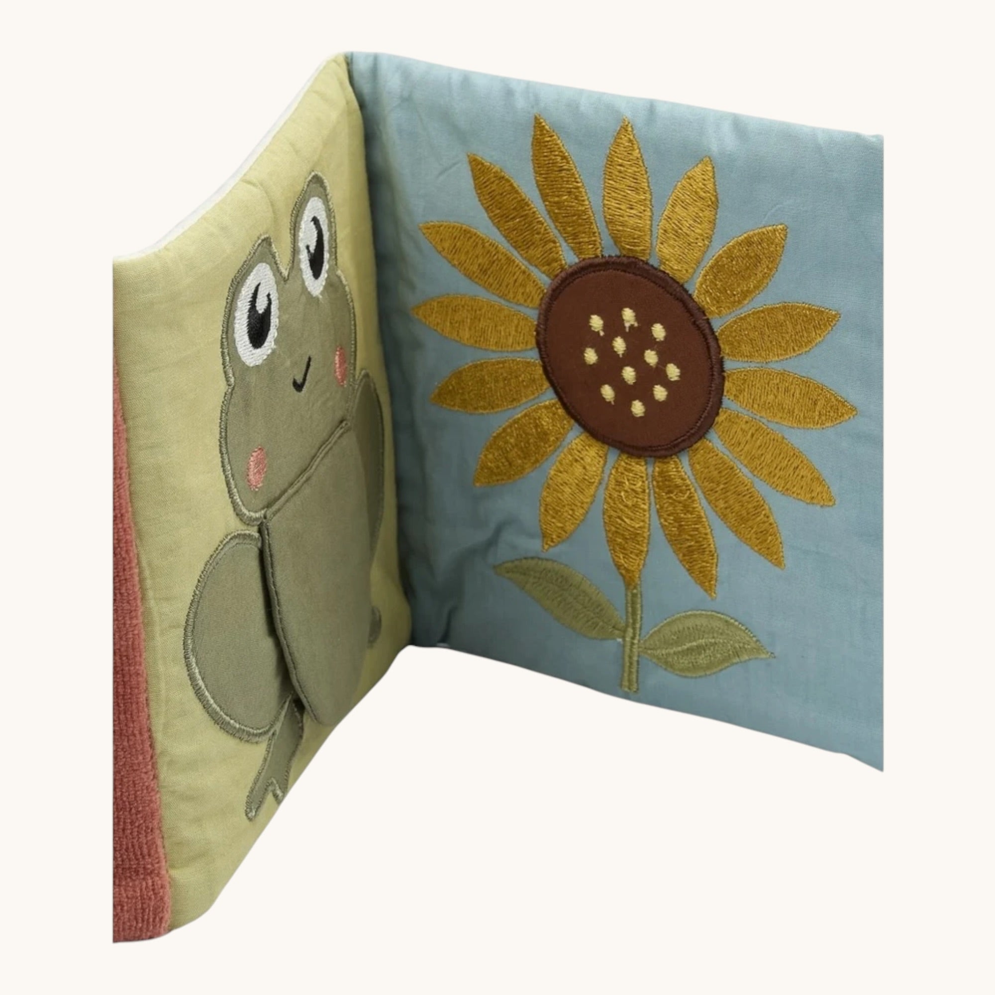 Fabric Book - A day in the garden