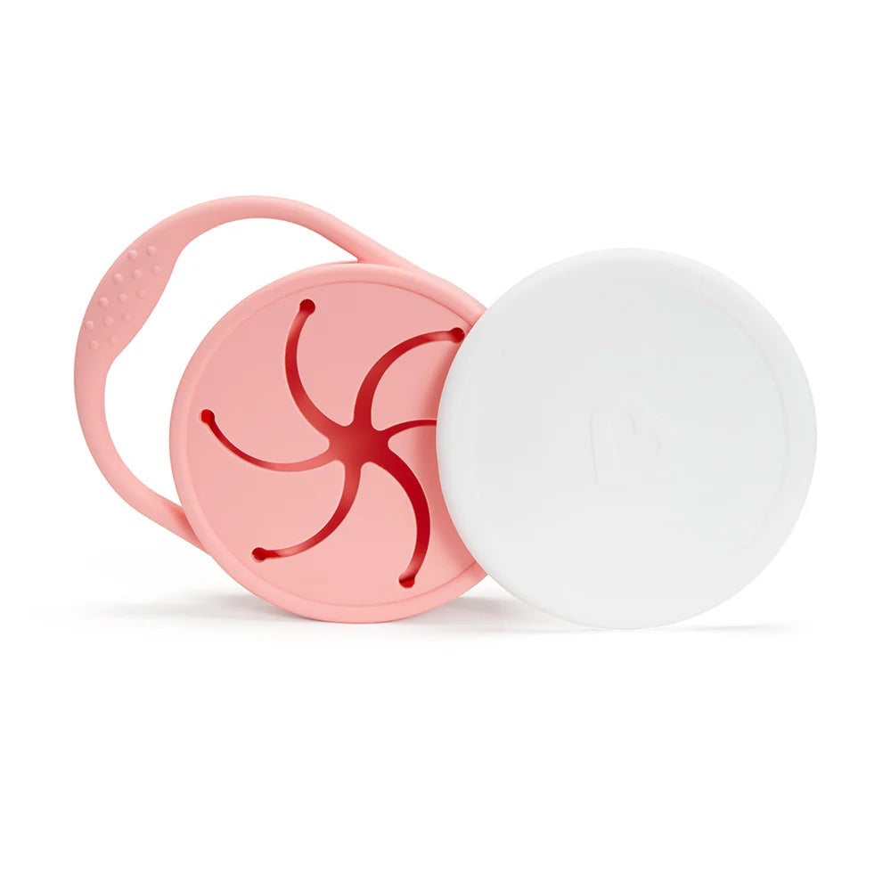 Snack catcher with lid