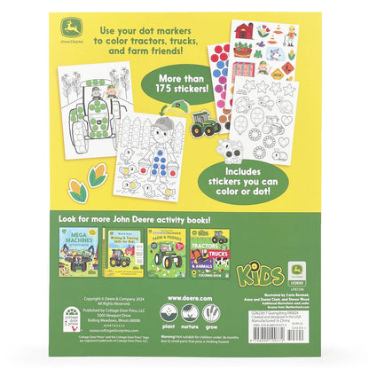 John Deere Kids Dot Marker Activity Coloring Book