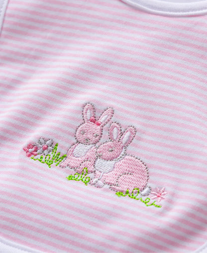 Baby Bunnies Bib-Burp