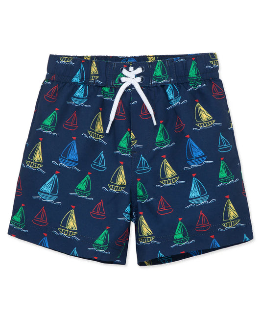 Boat Swim Trunks