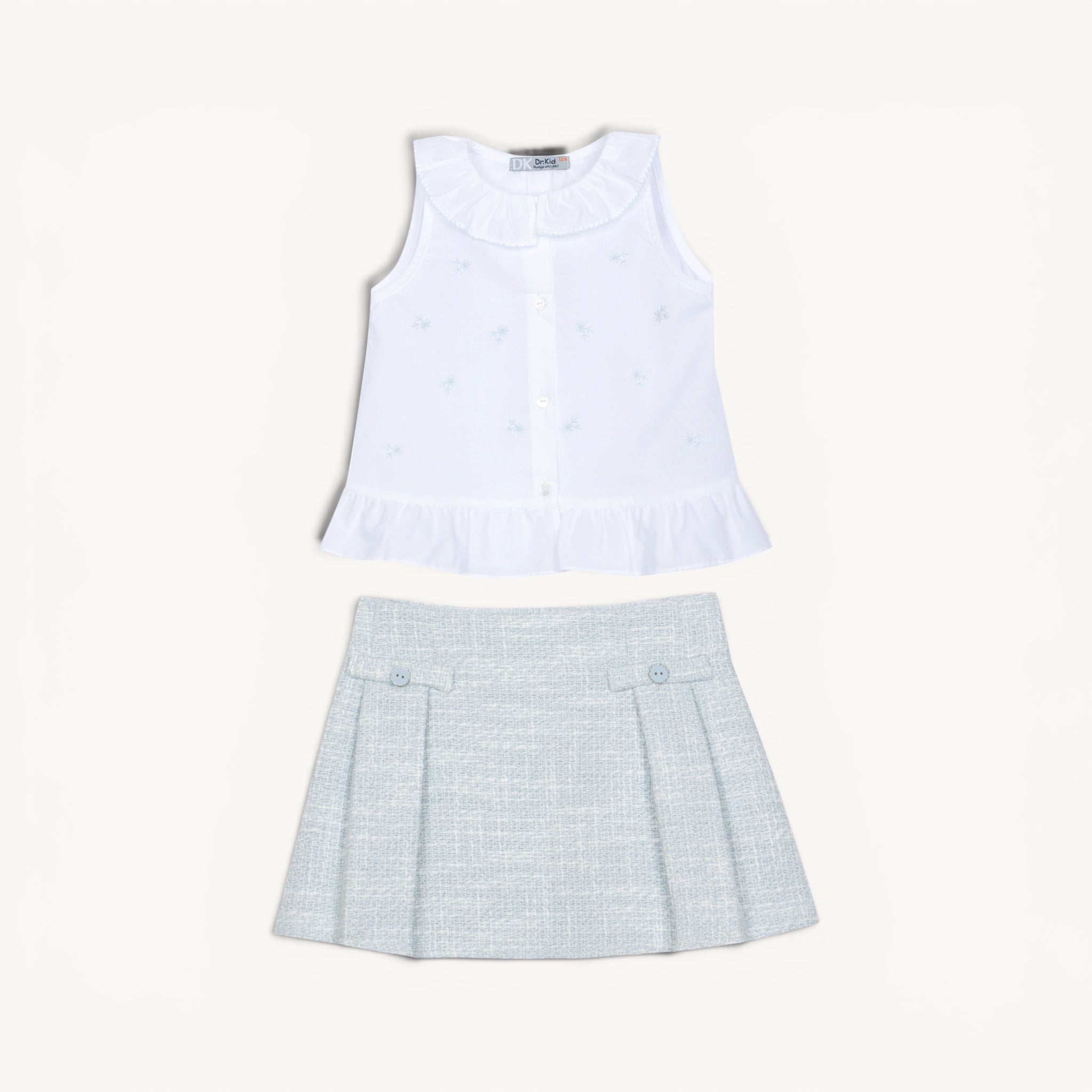 Sky Midi Skirt Set