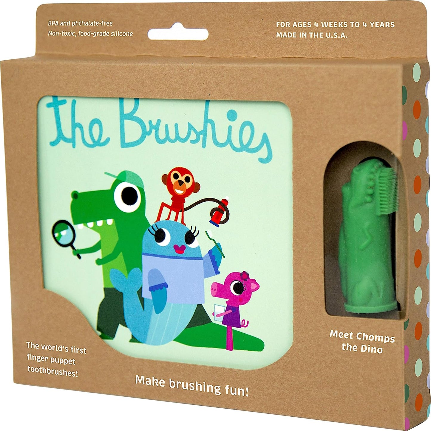 The brushies kit- one brush/book