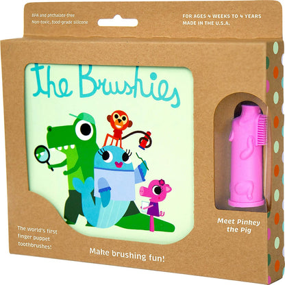 The brushies kit- one brush/book