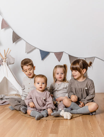 Camisa Vestido nude Munich