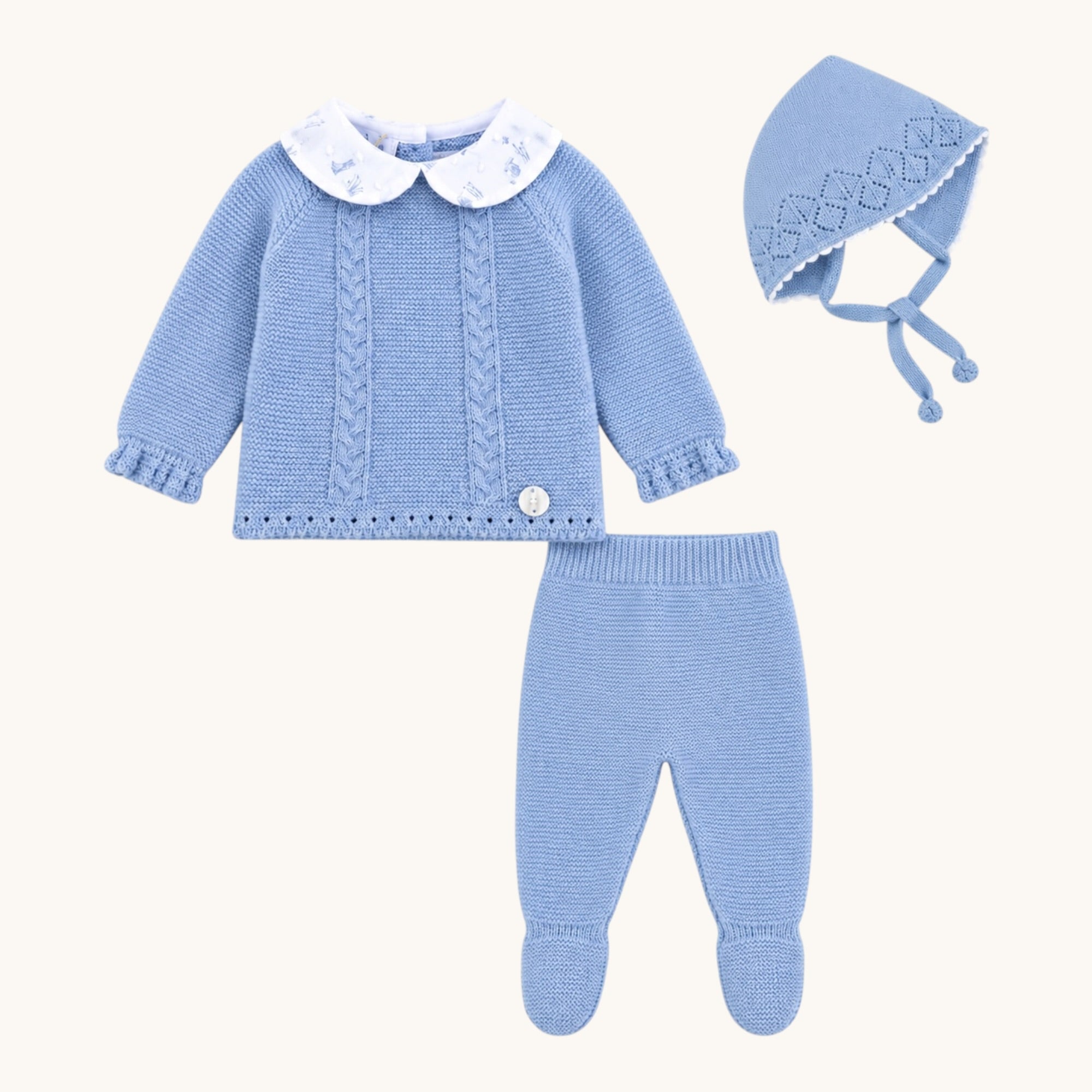 Knit Baby Set