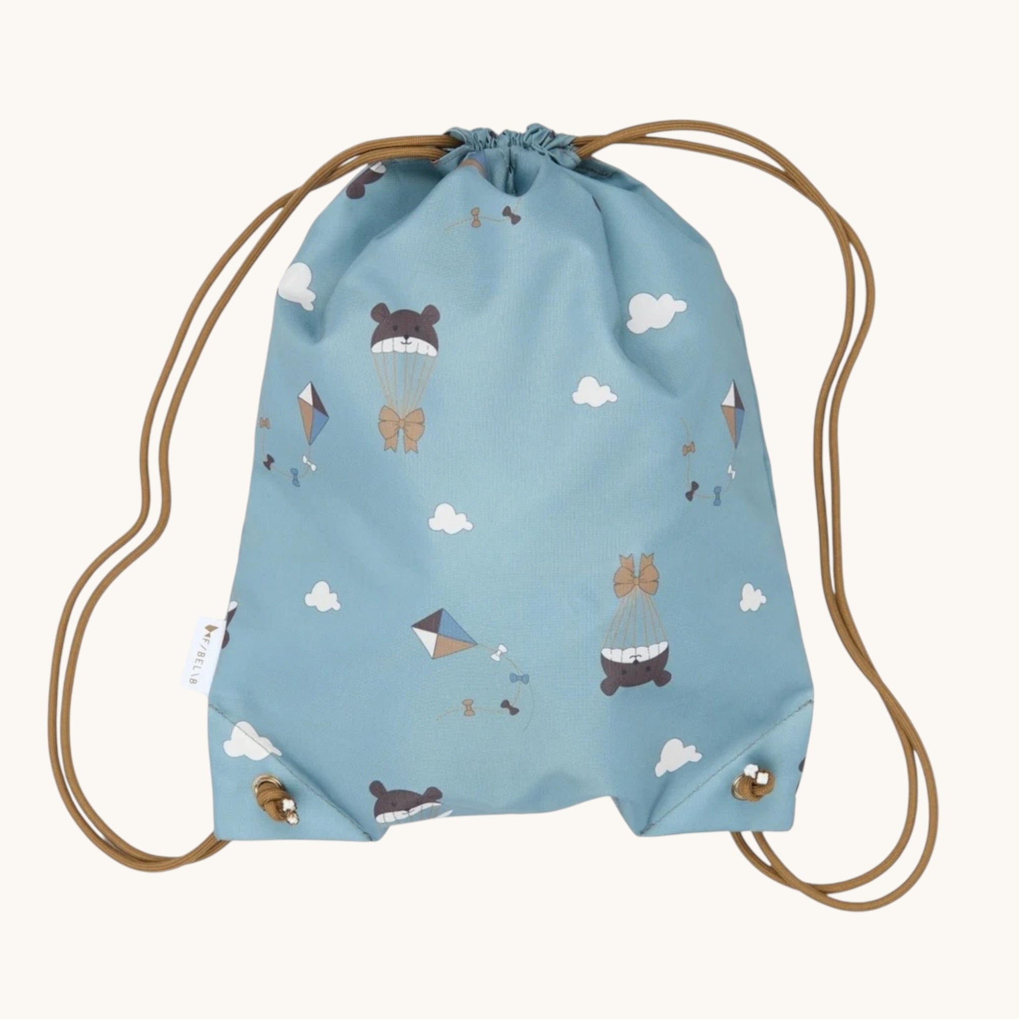 String Bag - AOP in the Air Bear