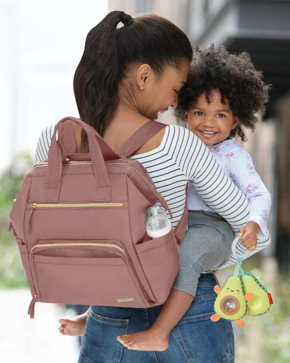 Diaper bag- Dusty rose