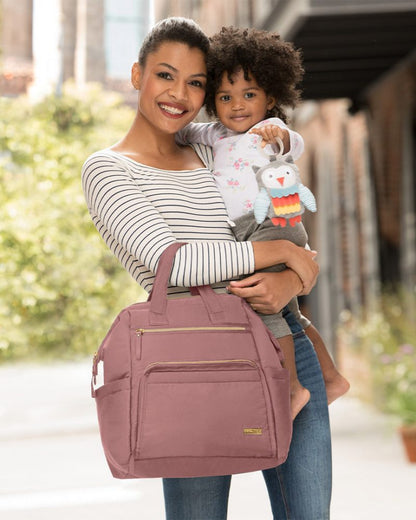 Diaper bag- Dusty rose