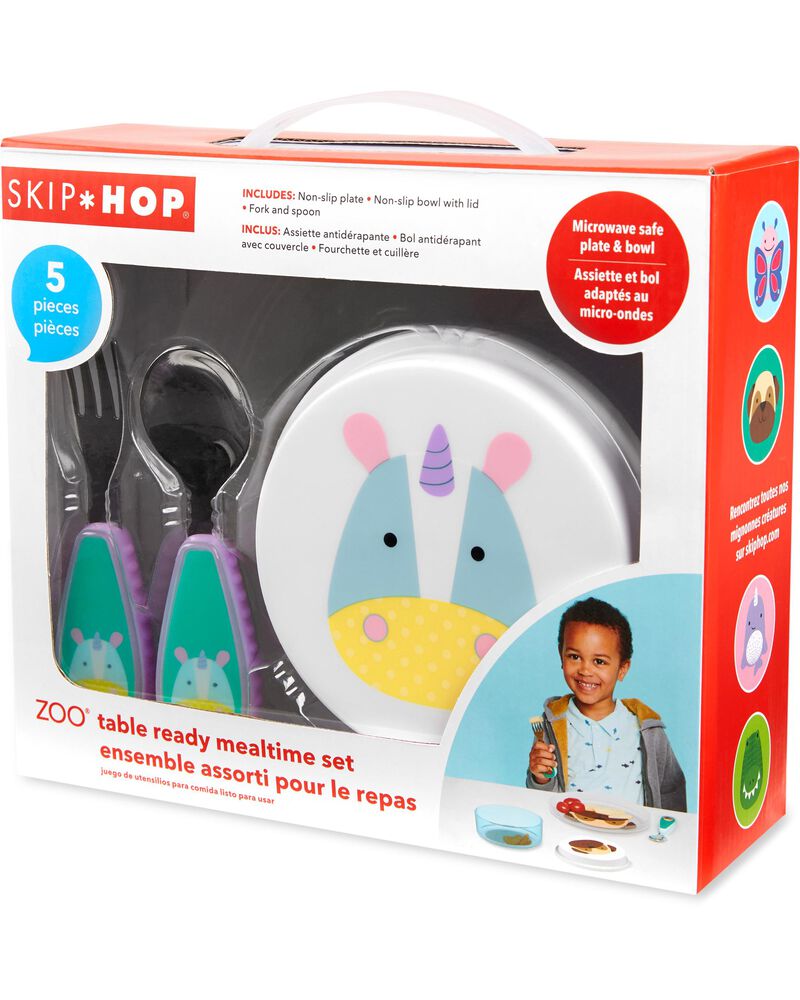 ZOO Table Ready Mealtime Set - Unicorn