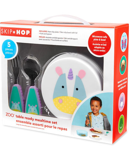 ZOO Table Ready Mealtime Set - Unicorn