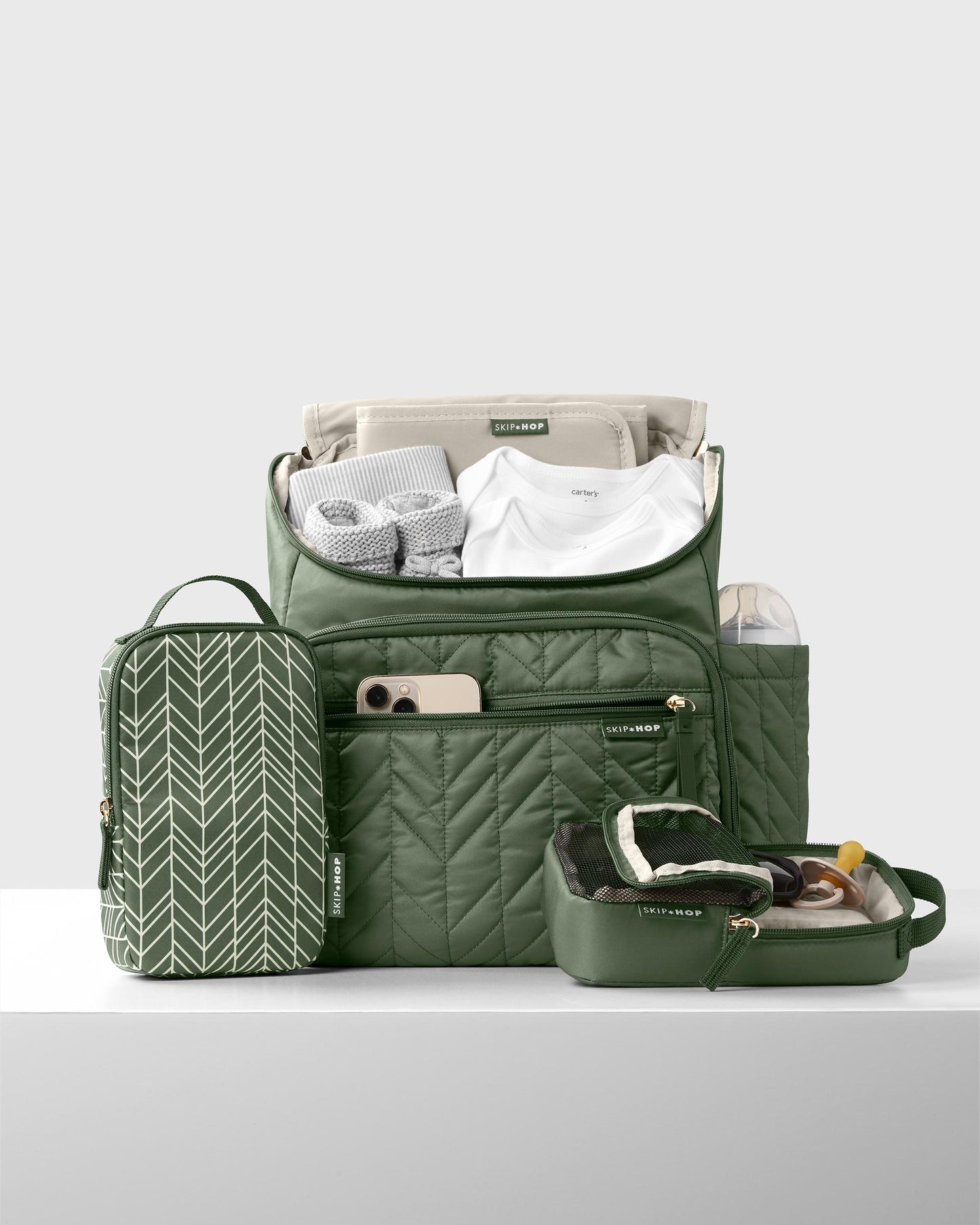 Forma Pack & Go Diaper Backpack - olive