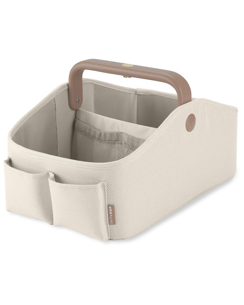 Nursery Style Light-Up Diaper Caddy - Beige