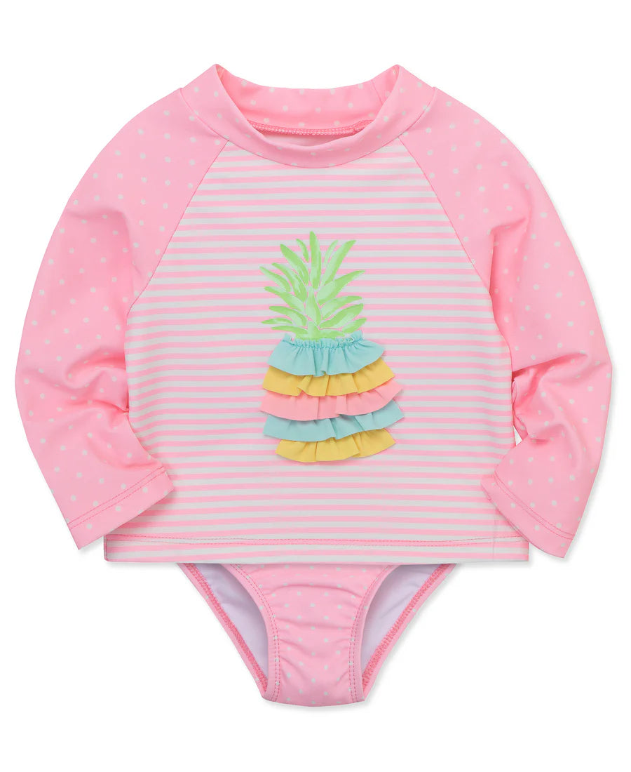 Pineapple 2Pc L.S. Rashguard