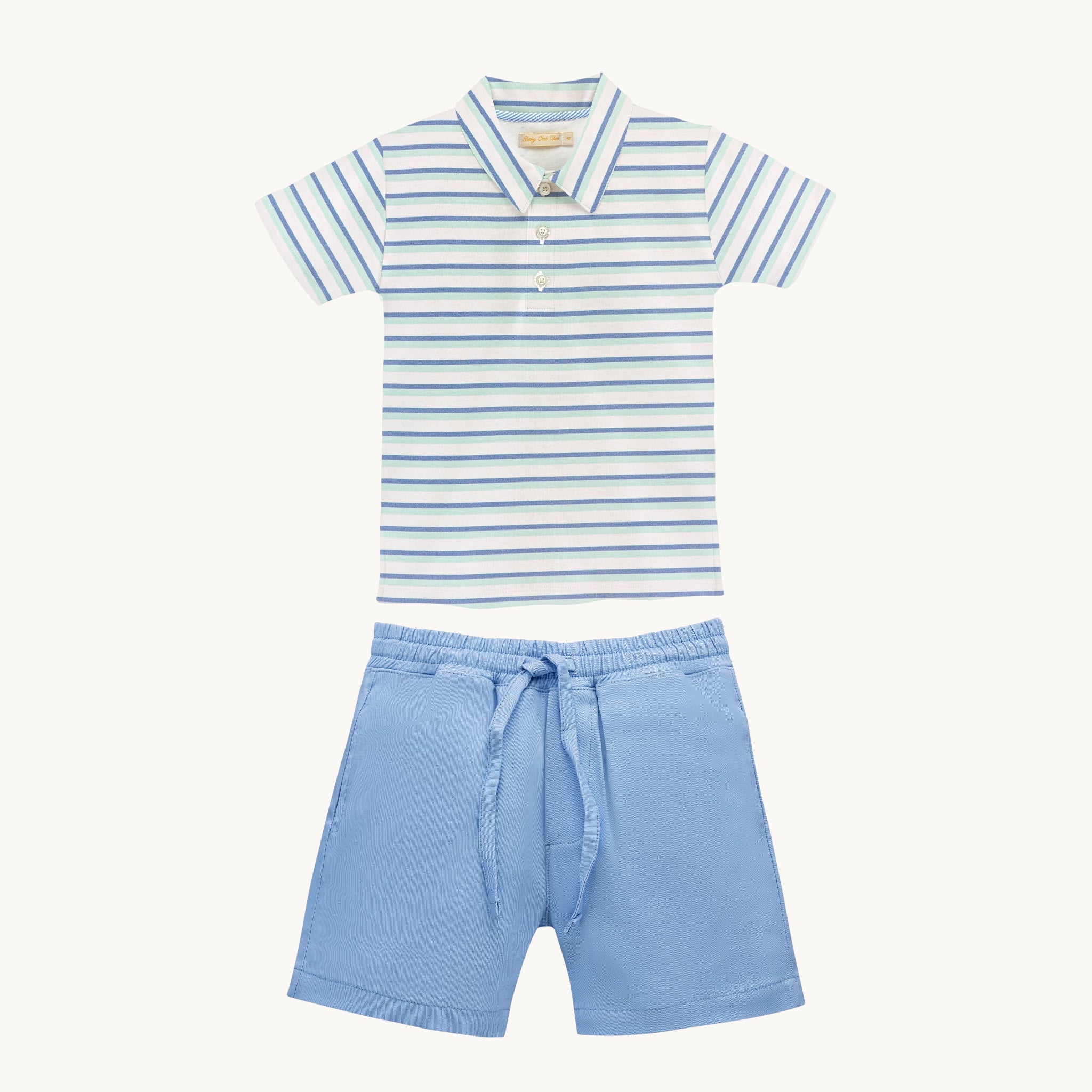 Garden Print Round Polo