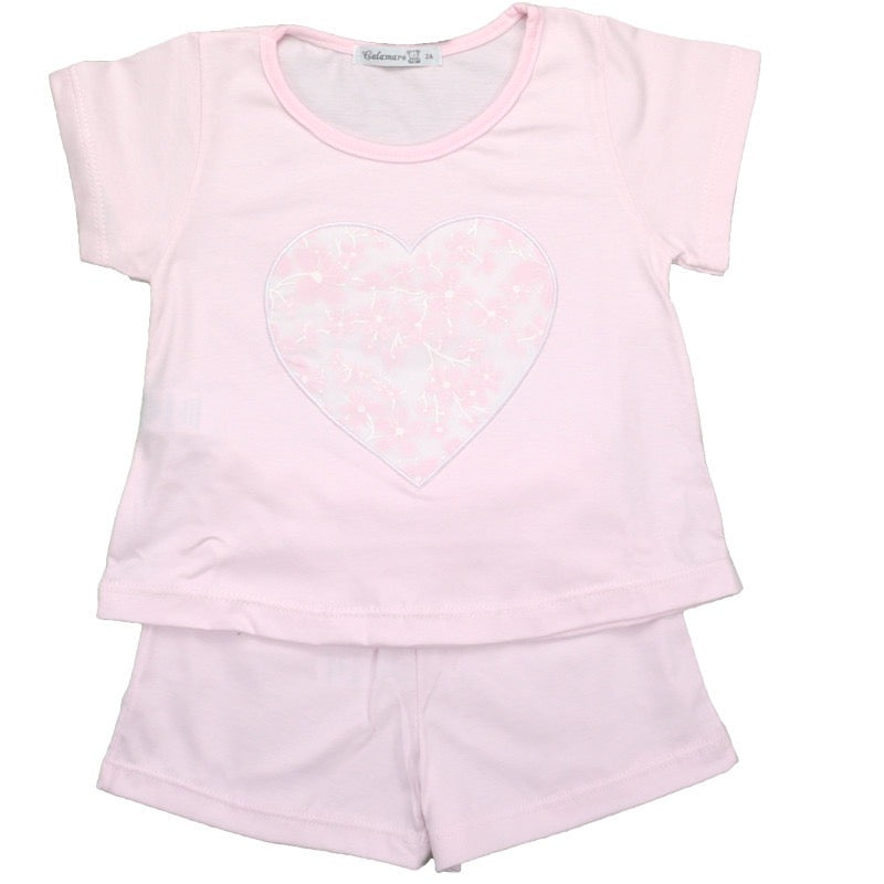 Heart Pajama light Pink