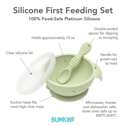 First Feeding Set Sage