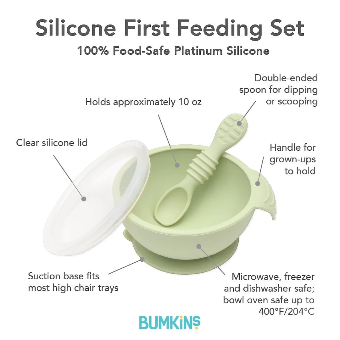 First Feeding Set Sage