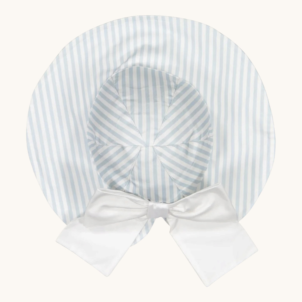 Blue Cherries Stripes Sunny Hat